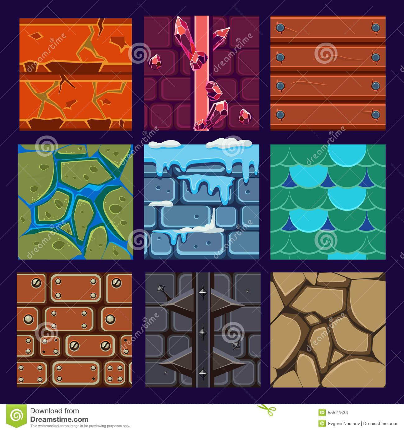game materials and textures